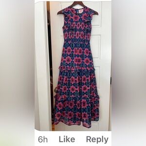 Banjanan XS tiered maxi dress.